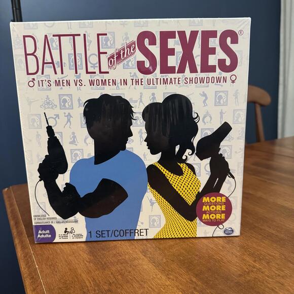 Spin Master Other - NEW! Battles of the Sexes Board Game, Men vs Women in the Ultimate Showdown